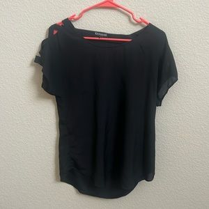 Express black blouse